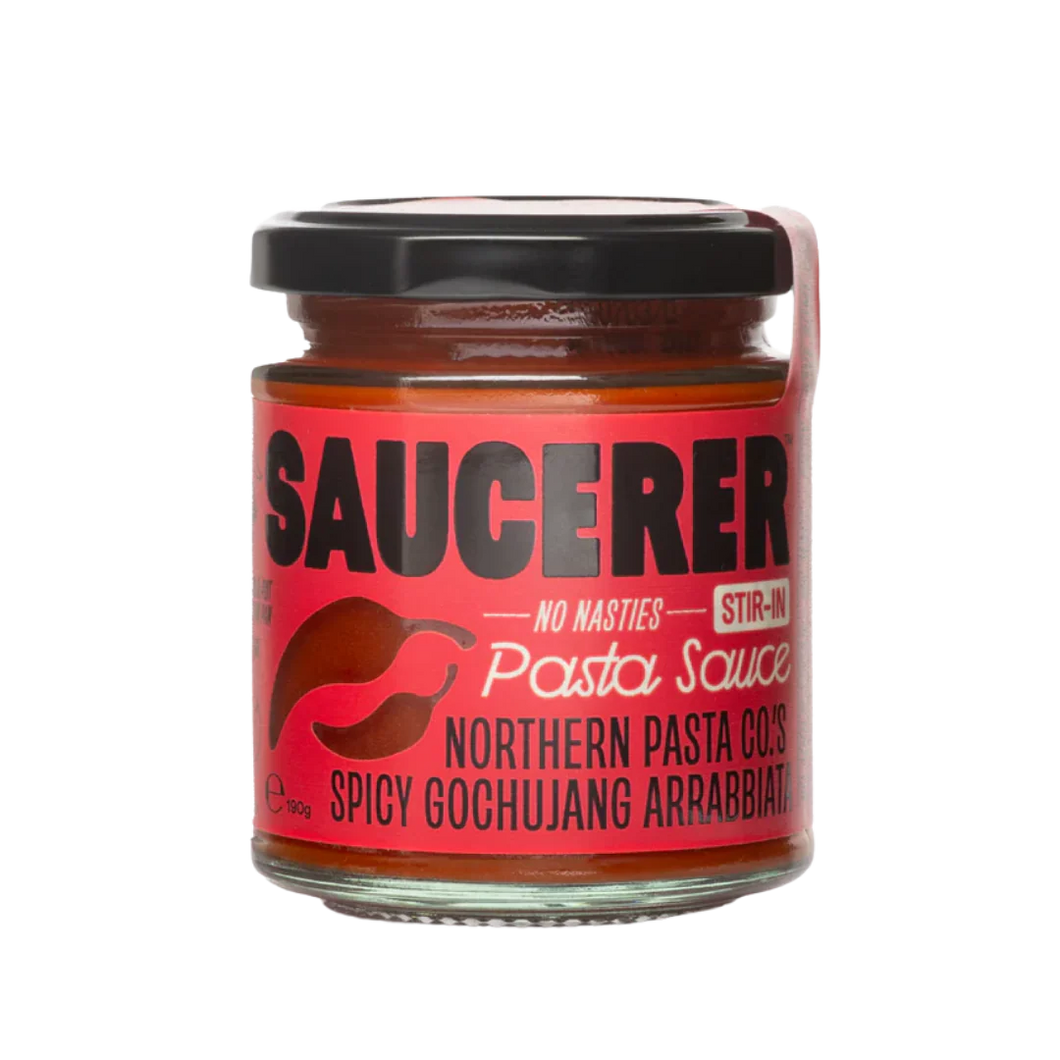 Northern Pasta's Gochujang Arabbiatta Sauce