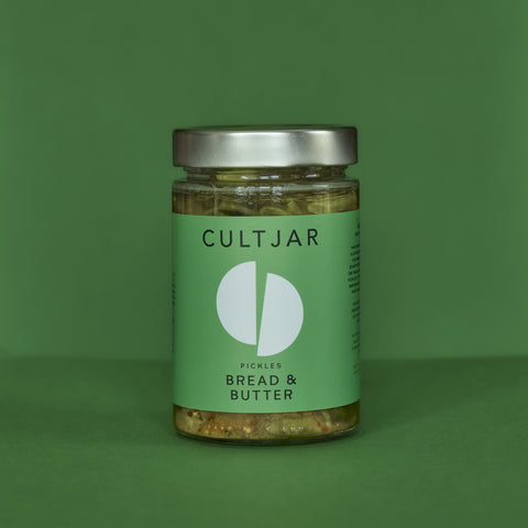 Cultjar Bread & Butter Pickle jar