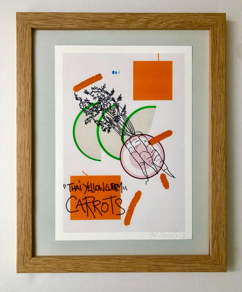 Prints - Thai Yellow Curry Carrots by Jim Fisher